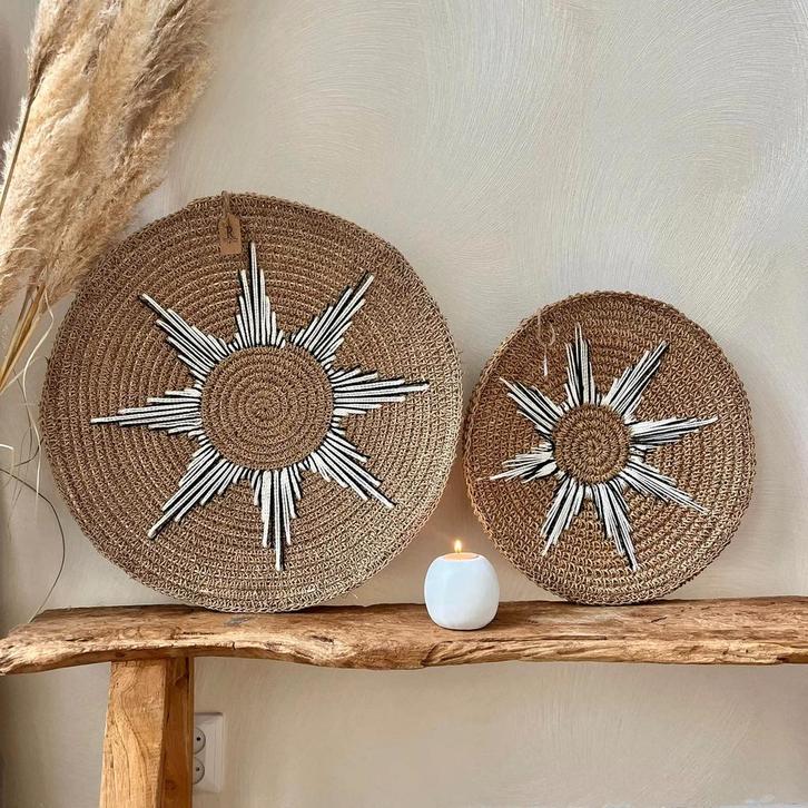 Wanschaal zeegras maat M, Huis en Inrichting, Woonaccessoires | Wanddecoraties, Nieuw, Ophalen of Verzenden