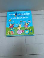 Pom pom pom woordenmaker, Ophalen of Verzenden, Gebruikt, Taal en Lezen