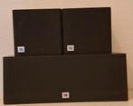 JBL FLIX1 Surround boxen 2x en 1x center speaker, t.e.a.b., Ophalen of Verzenden, Gebruikt, Minder dan 60 watt, JBL