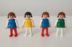4 vintage playmobil poppetjes meisjes 80s, Ophalen of Verzenden