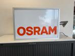 OSRAM oude reclame lichtbak, Verzamelen, Ophalen, Gebruikt, ., Lichtbak of (neon) lamp