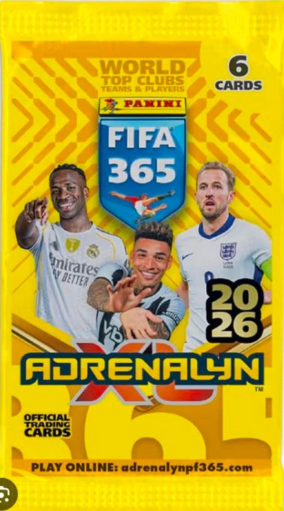 FIFA 365 2026 Panini Adrenalyn XL Kaartjes, Hobby en Vrije tijd, Stickers en Plaatjes, Nieuw, Plaatje, Ophalen of Verzenden