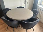 Betonlook eettafel, Huis en Inrichting, Tafels | Eettafels, Overige materialen, Verzenden, Rond, Nieuw