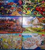 Puzzels 6x, Hobby en Vrije tijd, Denksport en Puzzels, Ophalen, 500 t/m 1500 stukjes, Zo goed als nieuw