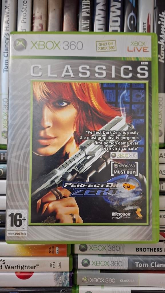 Perfect dark zero xbox 360, 1 speler, Ophalen of Verzenden, Zo goed als nieuw, Vanaf 18 jaar