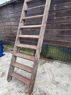 houten trap, Doe-het-zelf en Verbouw, Ladders en Trappen, Ophalen, Gebruikt, Trap, 2 tot 4 meter