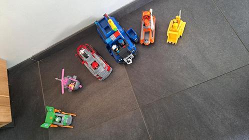 Paw Patrol. Alles in een. 5 sets in een koop., Kinderen en Baby's, Speelgoed | Speelgoedvoertuigen, Zo goed als nieuw, Ophalen of Verzenden