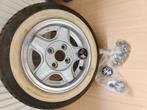 Classic mini velgen (Revolution RFX ) met White wall 12 inch, Auto diversen, Ophalen, Zo goed als nieuw