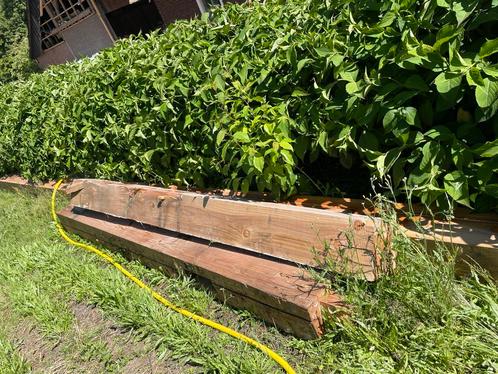 Dikke balken lang douglas of grenen, Doe-het-zelf en Verbouw, Hout en Planken, Gebruikt, Balk, Overige houtsoorten, 300 cm of meer