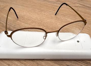 Lindberg goud rosé kleurige titanium bril. beschikbaar voor biedingen