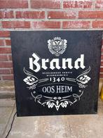 Brand Bord, Verzamelen, Ophalen of Verzenden, Zo goed als nieuw, Reclamebord