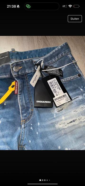 Dsquared heren spijkerbroek origineel nieuw beschikbaar voor biedingen