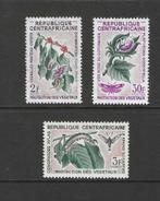 Centraal Afrika 88-90 insect vlinders  serie 1963 postfris, Verzenden, Postfris, Dier of Natuur