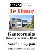 Diverse kantoorunits te huur 16m2 tot 100m2 te Langedijk, Huur, Kantoorruimte
