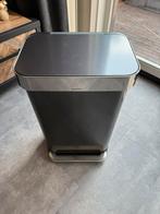 Simplehuman prullenbak, Ophalen, Gebruikt, Minder dan 50 cm