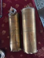 Antieke Granaathulzen met Gedeukt Patroon, Antiek en Kunst, Antiek | Koper en Brons, Ophalen, Koper