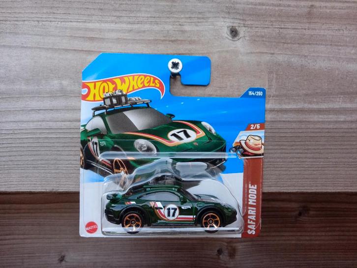 Porsche 911 Rally Hotwheels, Hobby en Vrije tijd, Modelauto's | Overige schalen, Nieuw, Auto, Ophalen