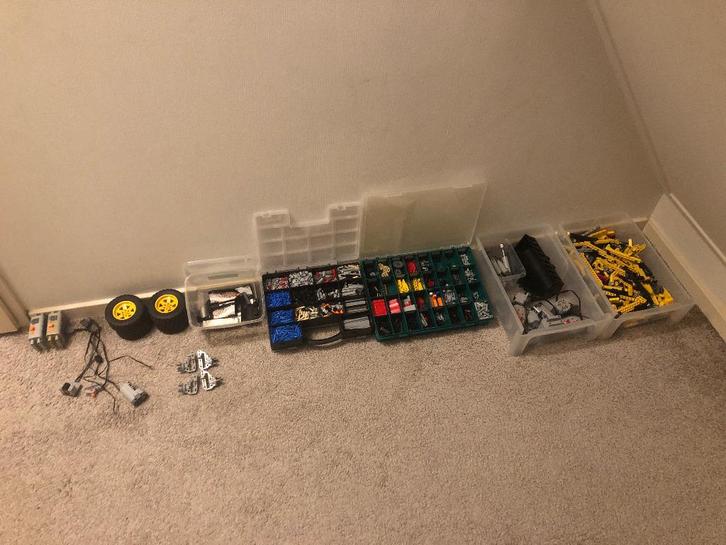 Technic Lego grote partij, Kinderen en Baby's, Speelgoed | Duplo en Lego, Zo goed als nieuw, Lego, Losse stenen, Ophalen of Verzenden