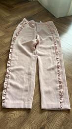 Zara broek met franjes maat S, Kleding | Dames, Broeken en Pantalons, Zara, Lang, Ophalen of Verzenden, Roze