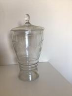 “ Antieke”  glazen koek snoeppot, Antiek en Kunst, Ophalen of Verzenden