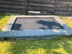 Mooie trampoline Avyna 214x305 inground met hoes, Ophalen, Gebruikt