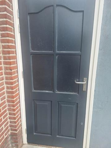 Deur voor schuur of carport (212 bij 89,5) excl slot beschikbaar voor biedingen