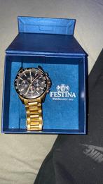 festina gouden horloge !, Sieraden, Tassen en Uiterlijk, Horloges | Heren, Ophalen of Verzenden, Zo goed als nieuw, Overige merken