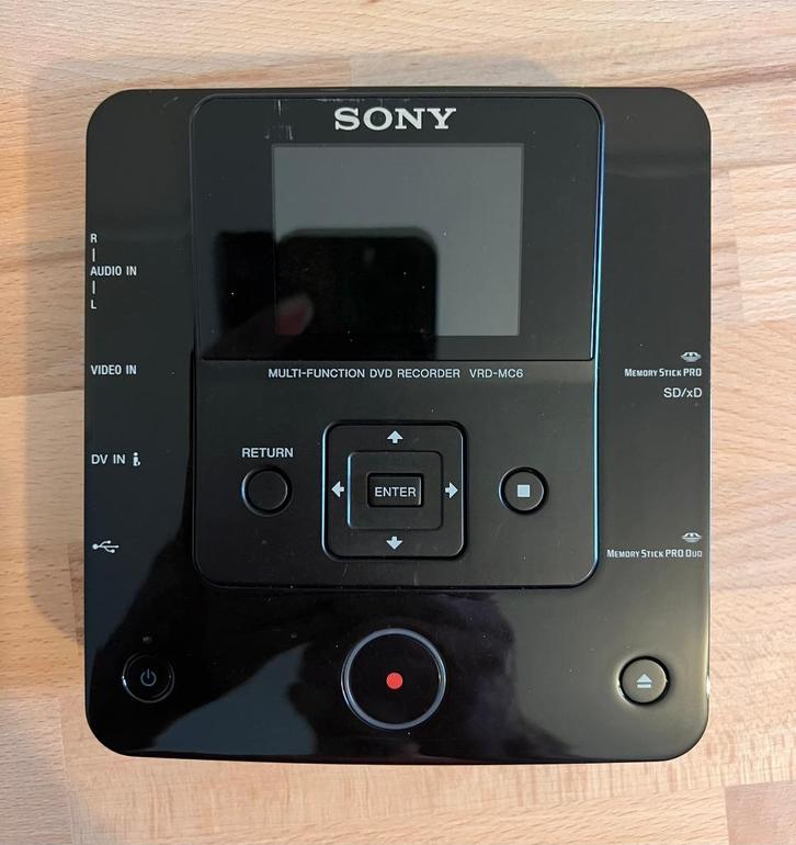 Sony multi function dvd recorder VRD-MC6, Audio, Tv en Foto, Fotografie | Geheugenkaarten, Gebruikt, Overige typen, 1 TB of meer