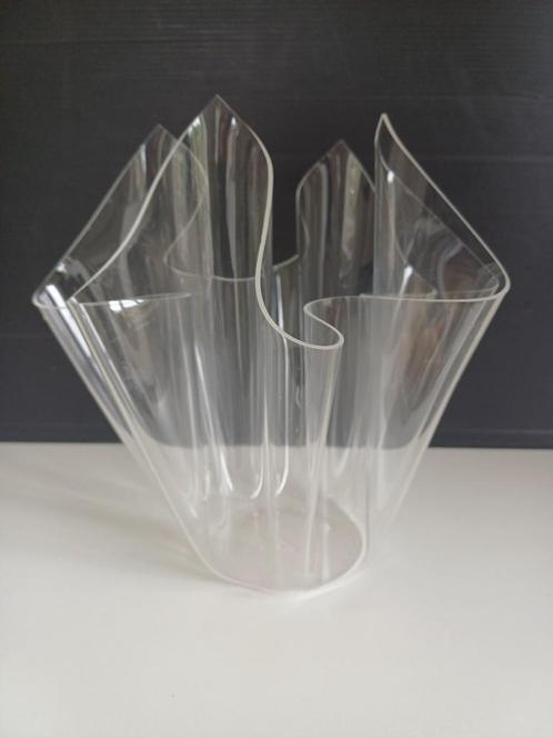 Vintage plexiglas Design Mid Century Modern, Huis en Inrichting, Woonaccessoires | Vazen, Gebruikt, Overige kleuren, Minder dan 50 cm