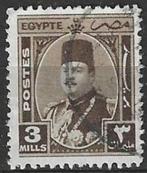 Egypte 1944/1946 - Yvert 225 - Koning Farouk (ST), Postzegels en Munten, Postzegels | Afrika, Egypte, Ophalen, Gestempeld