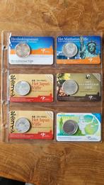 Vijfjes op coincard, Postzegels en Munten, Munten | Nederland, Ophalen of Verzenden, Koningin Beatrix, Euro's
