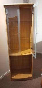 Vitrine kast, Huis en Inrichting, Kasten | Vitrinekasten, Ophalen, 50 tot 100 cm, Zo goed als nieuw, 150 tot 200 cm