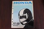 HONDA VT1100 C SHADOW 1987 1988 shop manual VT 1100, Honda