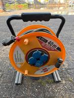 Brennenstuhl Kabelhaspel 40m - Brobusta Bretec, Ophalen of Verzenden, Zo goed als nieuw, Kabel of Snoer