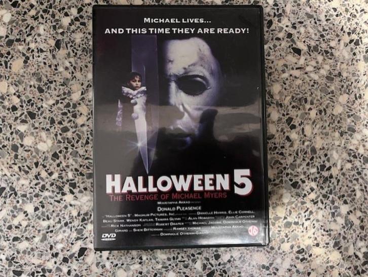 Halloween 5 The Revenge of Michael Myers, Cd's en Dvd's, Dvd's | Horror, Zo goed als nieuw, Ophalen of Verzenden