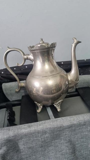 Antieke Tinnen Theepot - Helgoland 500/2 beschikbaar voor biedingen