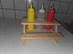 Saus tubes plus tafel, Ophalen of Verzenden, Zo goed als nieuw
