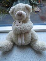 Beer met beertje roomkleurig merk Anna Club Plush, Ophalen of Verzenden, Zo goed als nieuw, Beer