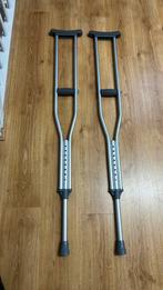 Okselkrukken medicura, Ophalen, In hoogte verstelbaar, Zo goed als nieuw