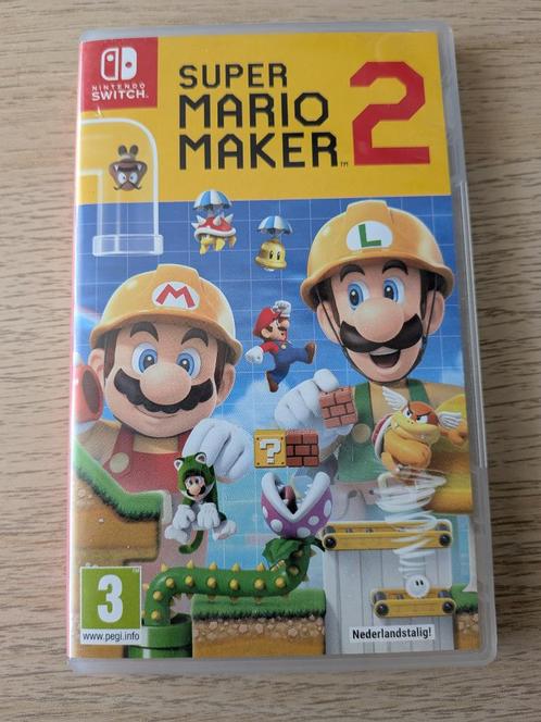 Super Mario Maker 2 – Nintendo Switch, Spelcomputers en Games, Games | Nintendo Switch, Zo goed als nieuw, Simulatie, 2 spelers