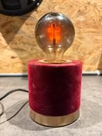 Suède lamp heilig beeld, Huis en Inrichting, Ophalen of Verzenden, Zo goed als nieuw, Minder dan 50 cm