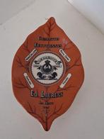 Vintage Ed. Laurens Keramische Asbak - Bladvorm - IKW Dehme, Ophalen of Verzenden