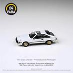 1984 Toyota Celica Supra van 64 Para 1/64 wit, Ophalen of Verzenden, Nieuw, Auto