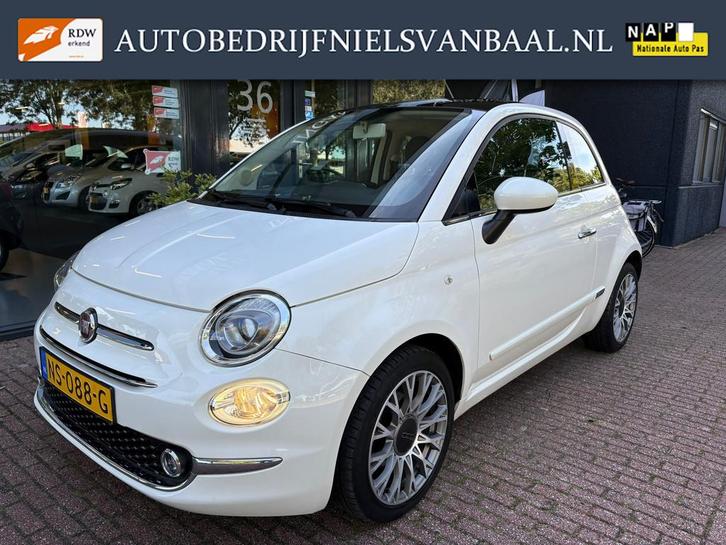 Fiat 500 0.9 TwinAir Turbo Lounge 59Dkm/Airco/Navi/Panorama, Auto's, Fiat, Bedrijf, Te koop, ABS, Airbags, Airconditioning, Bluetooth