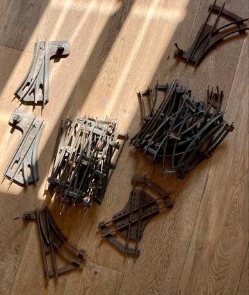 Antieke Blikken Treinrails - Complete Set beschikbaar voor biedingen