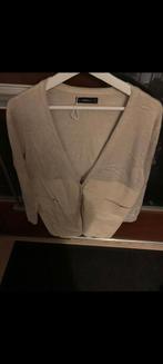Zara creme vintage look vest mast xl, Ophalen of Verzenden, Zo goed als nieuw, Beige