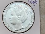 Prachtige zilveren rijksdaalder 1898 kroningjaar wilhelmina, Ophalen of Verzenden, Koningin Wilhelmina, 2½ gulden