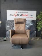 Staopstoel Prominent Leder en stof op accu