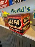 Alfa Shell Spirit oud reclame blik, Gebruikt, ., ., .