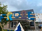Straat versiering (thema frozen), Hobby en Vrije tijd, Feestartikelen, Ophalen, Gebruikt, Versiering, Overige